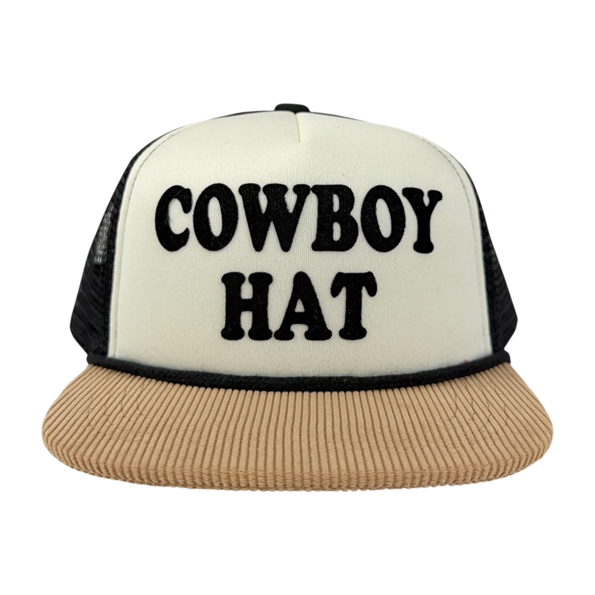 Tan 'Cowboy Hat' Hat