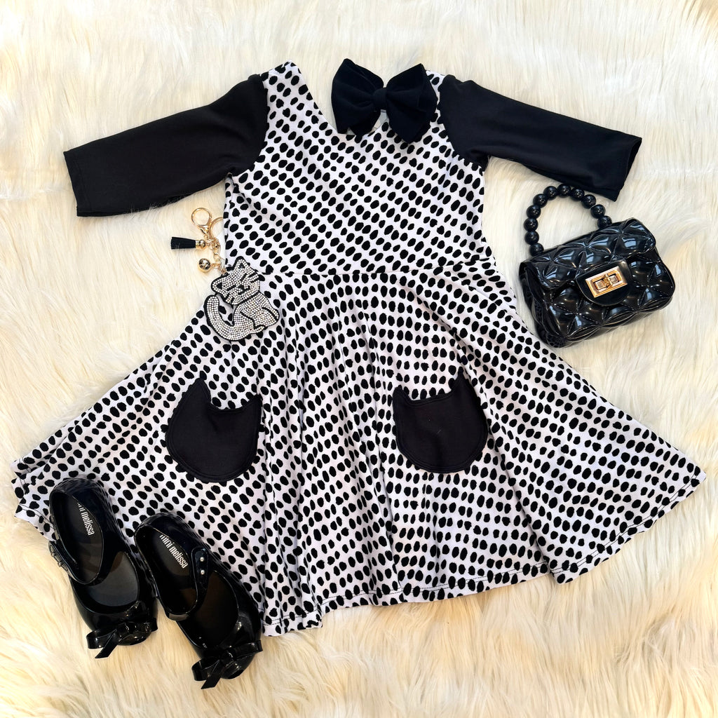 Cat Twirl Dress