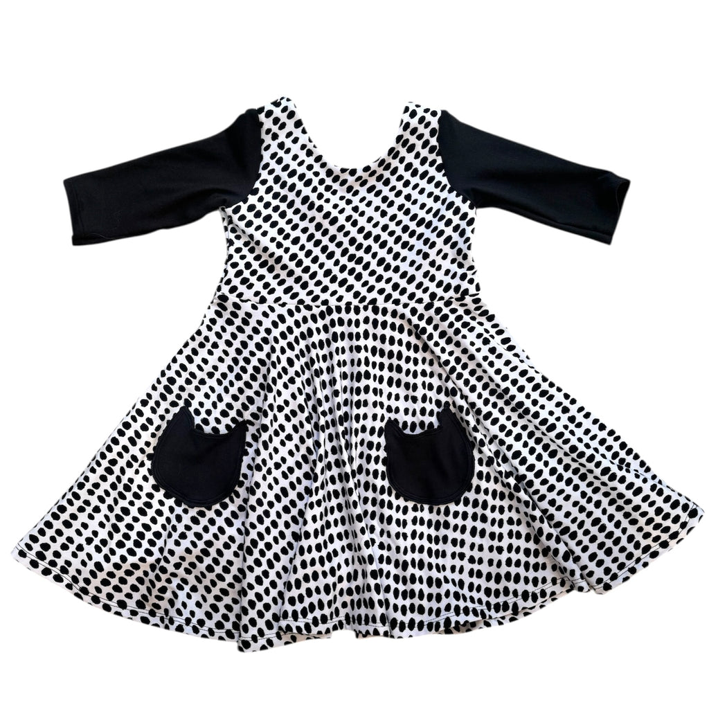 Cat Twirl Dress | Pipsqueaks Boutique Cat Twirl Dress | Pipsqueaks Boutique