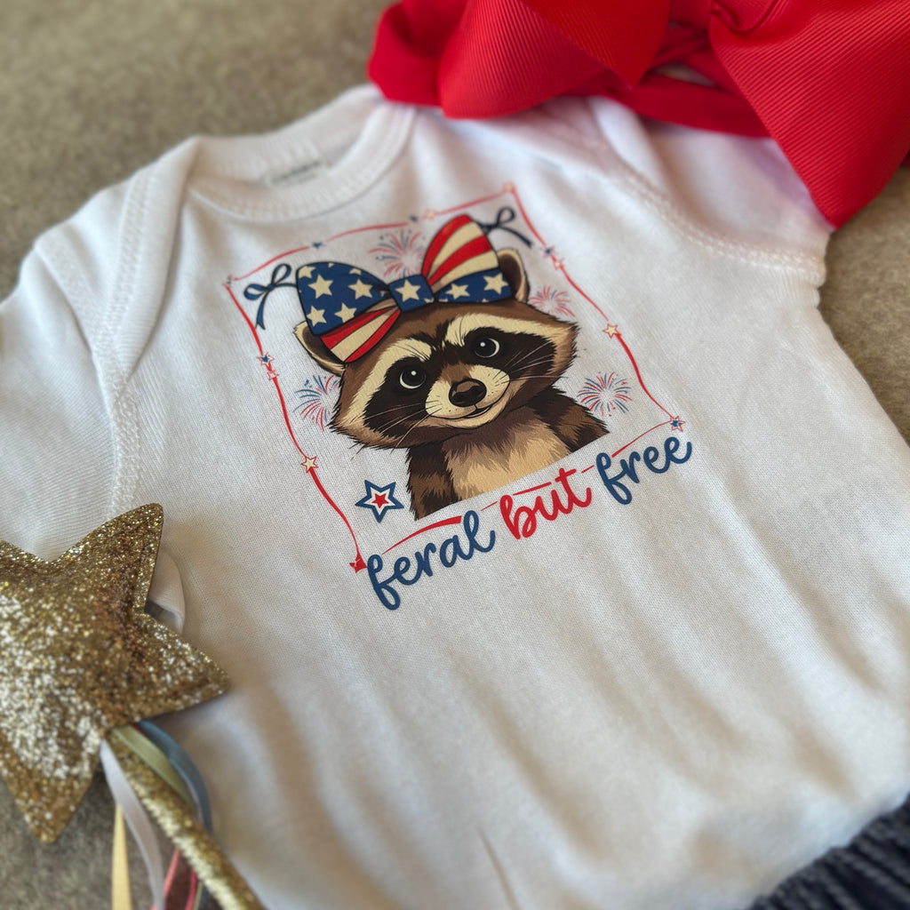 Feral But Free Tee