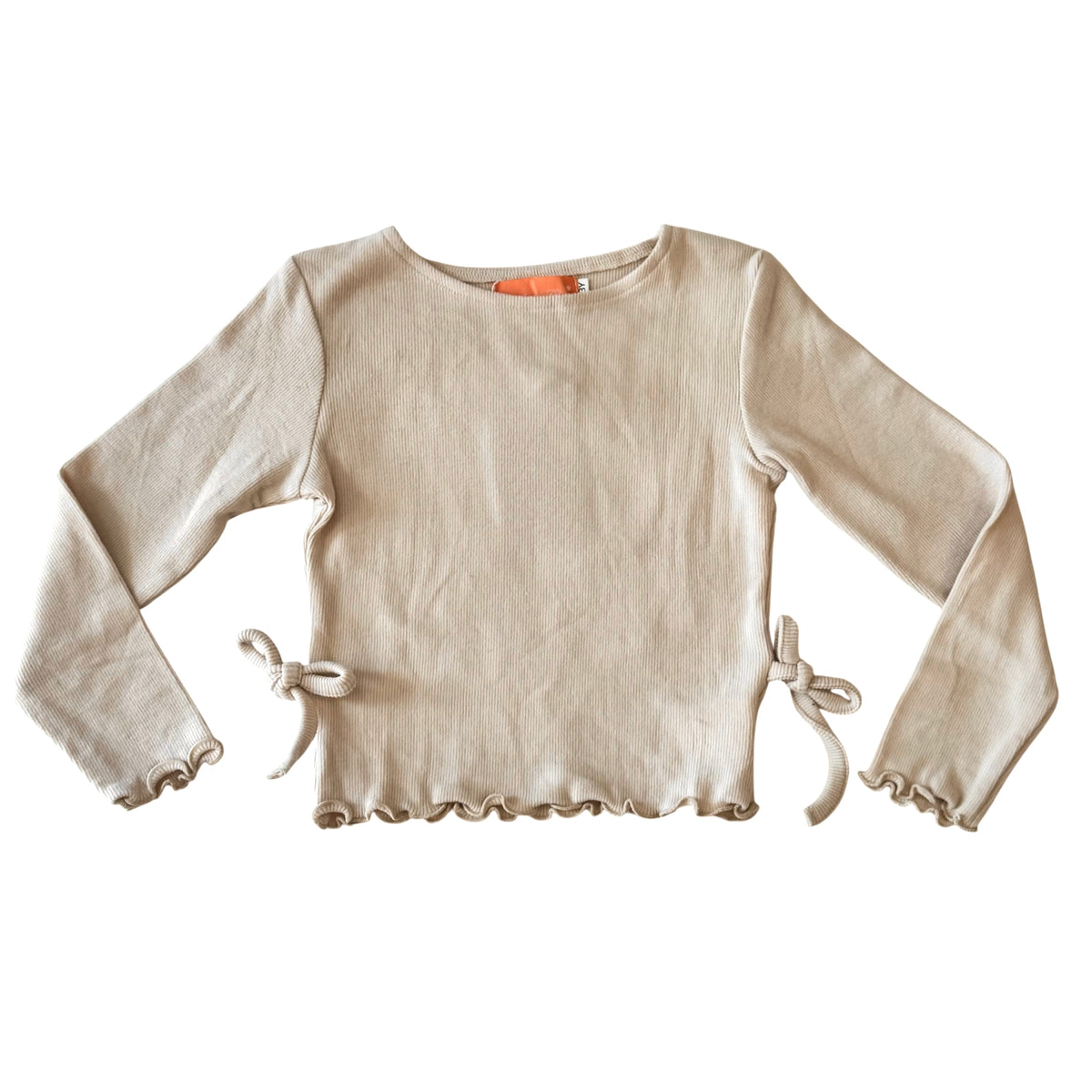 Cream Ballerina Top