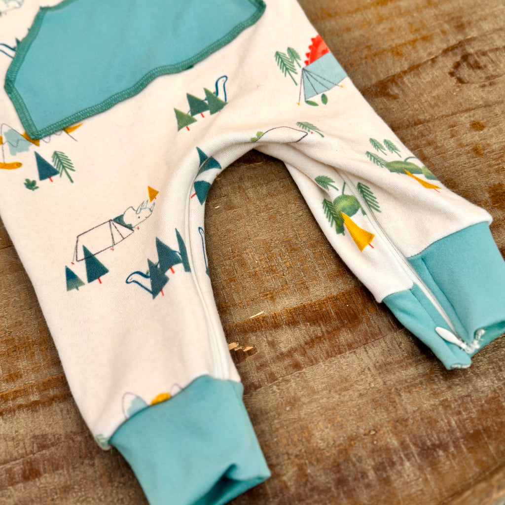 Dino Camping Romper