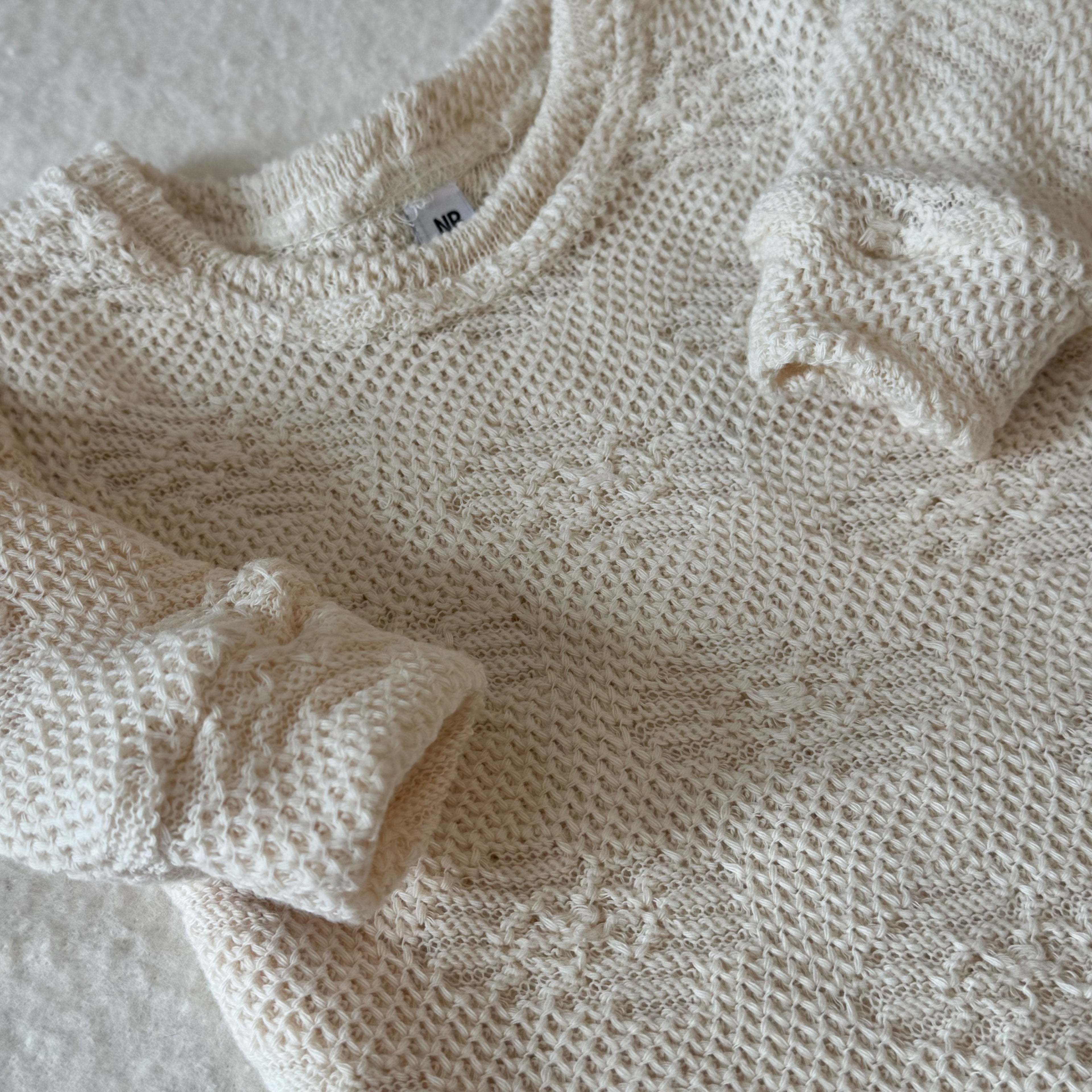 Lace Knit Romper