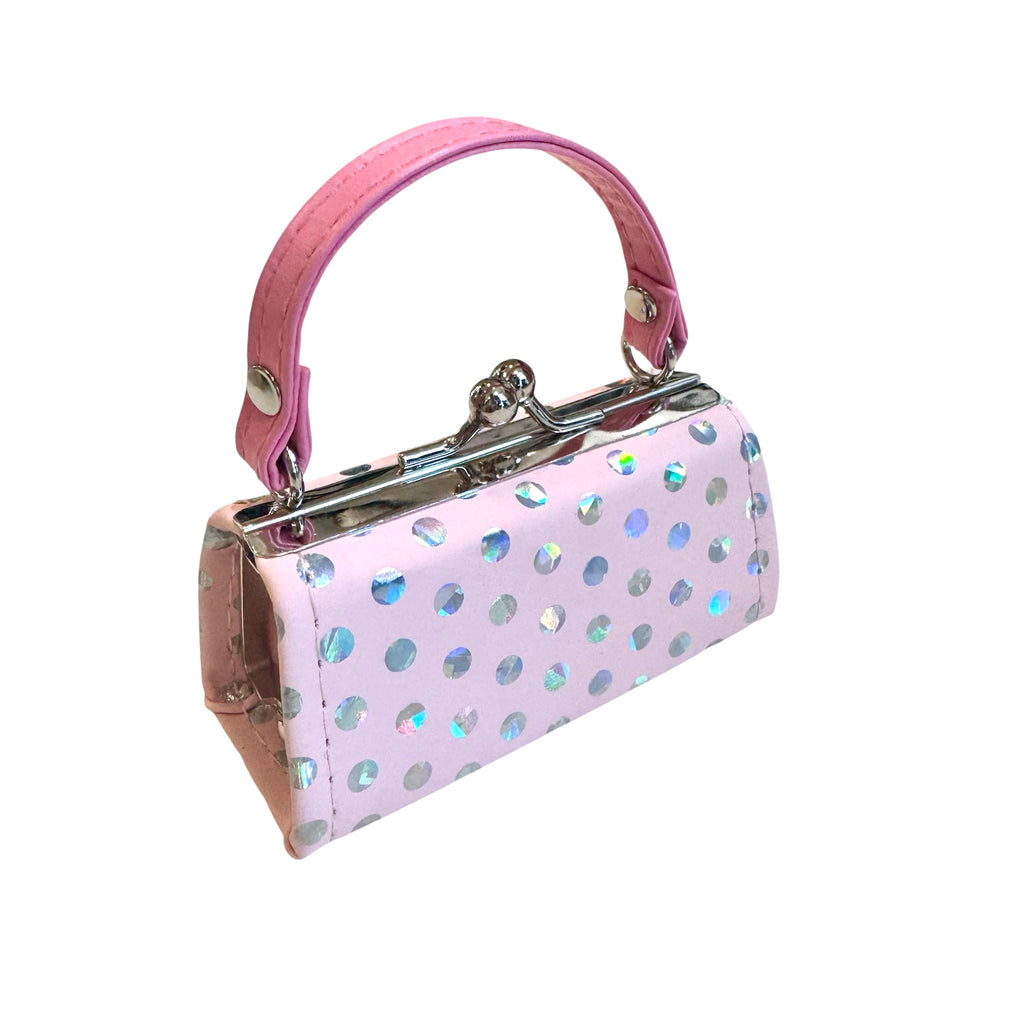 Shimmery Polka Dot Mini Purse