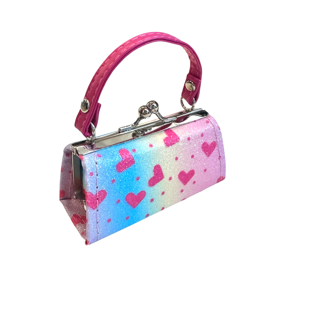 Sparkly Heart Mini Purse