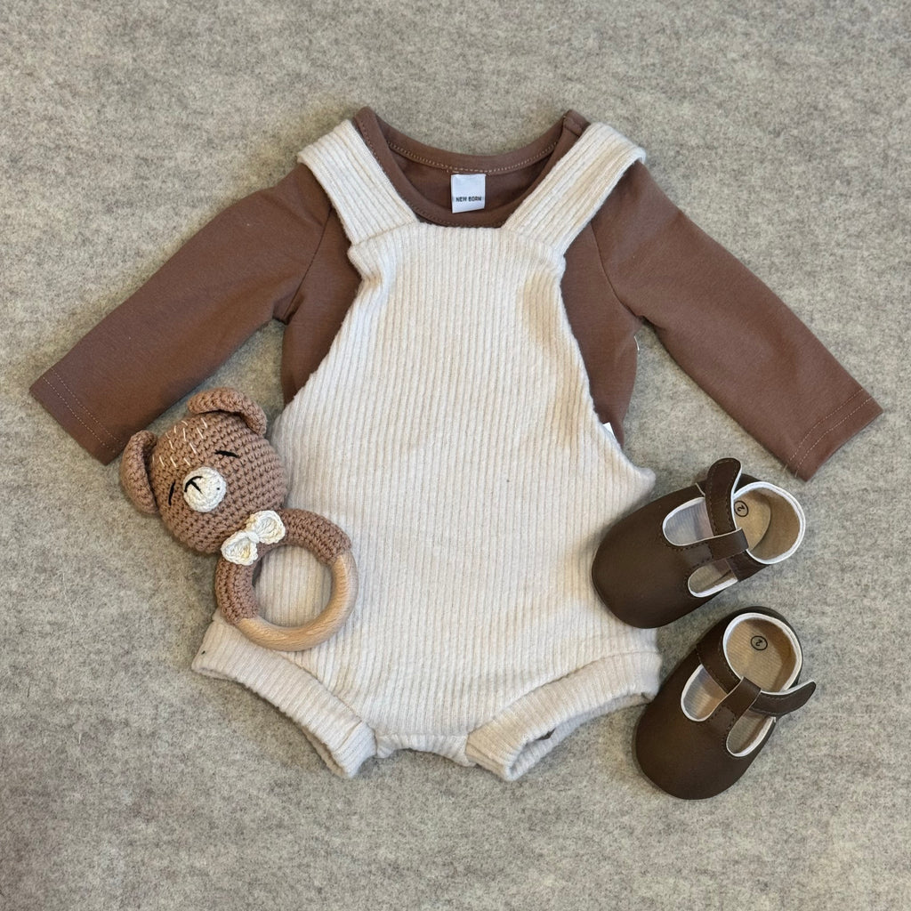 Elijah Overall Romper