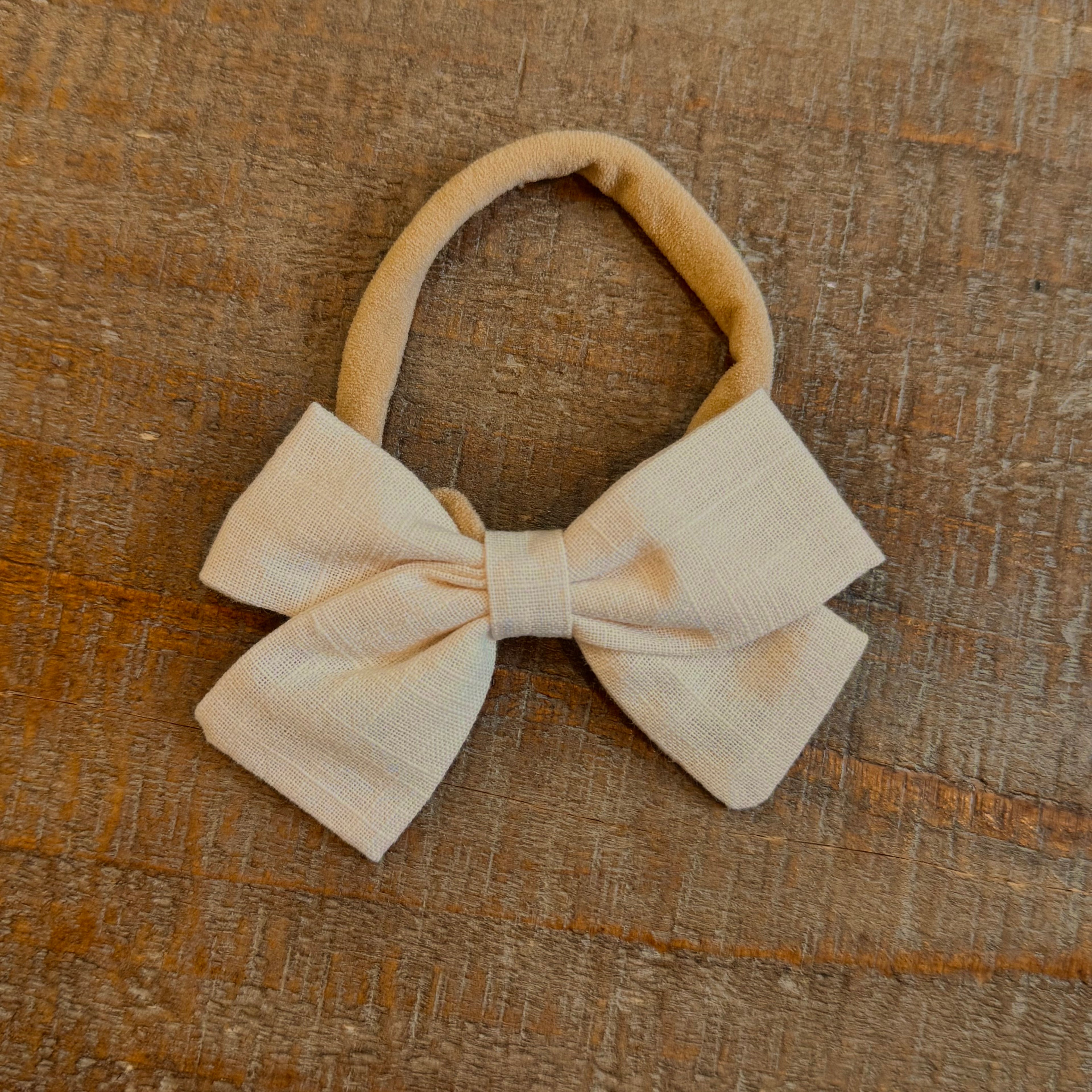 Large Poppy Bow Headband