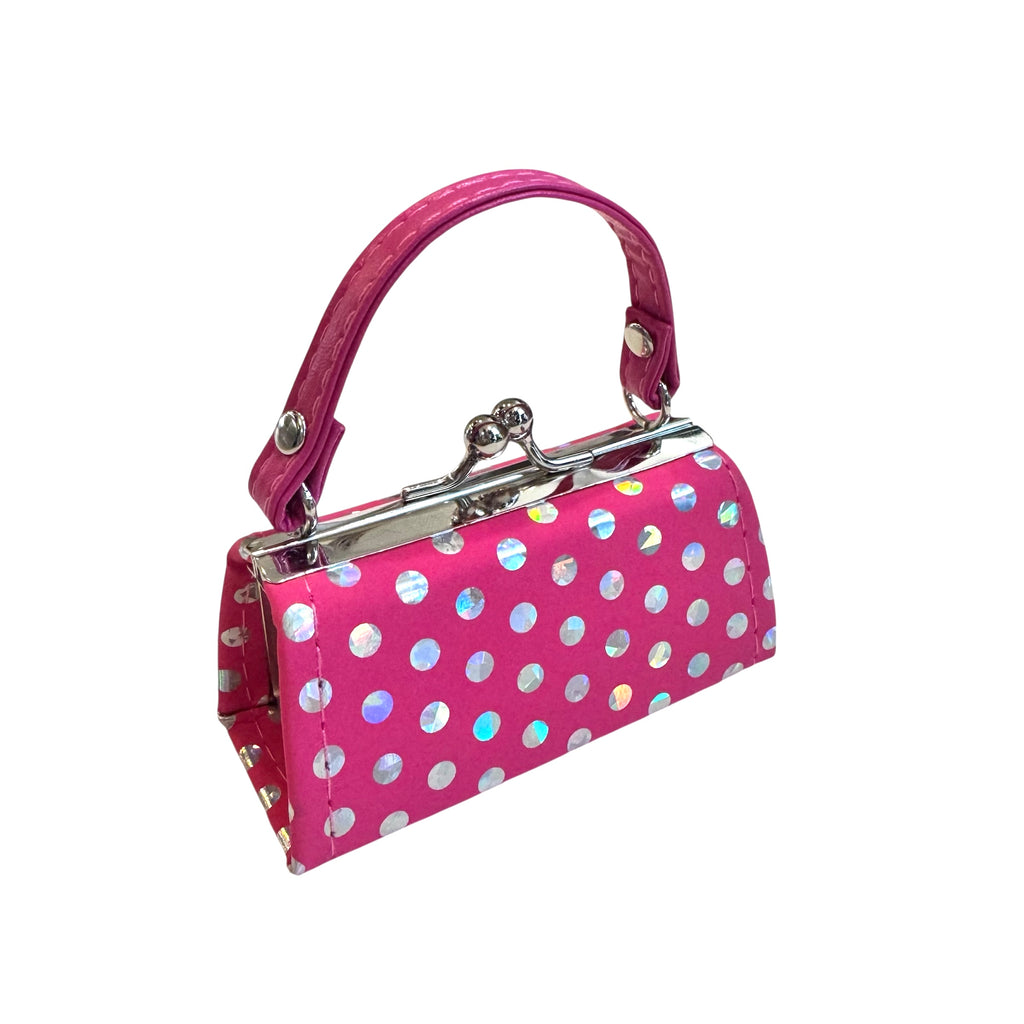 Shimmery Polka Dot Mini Purse