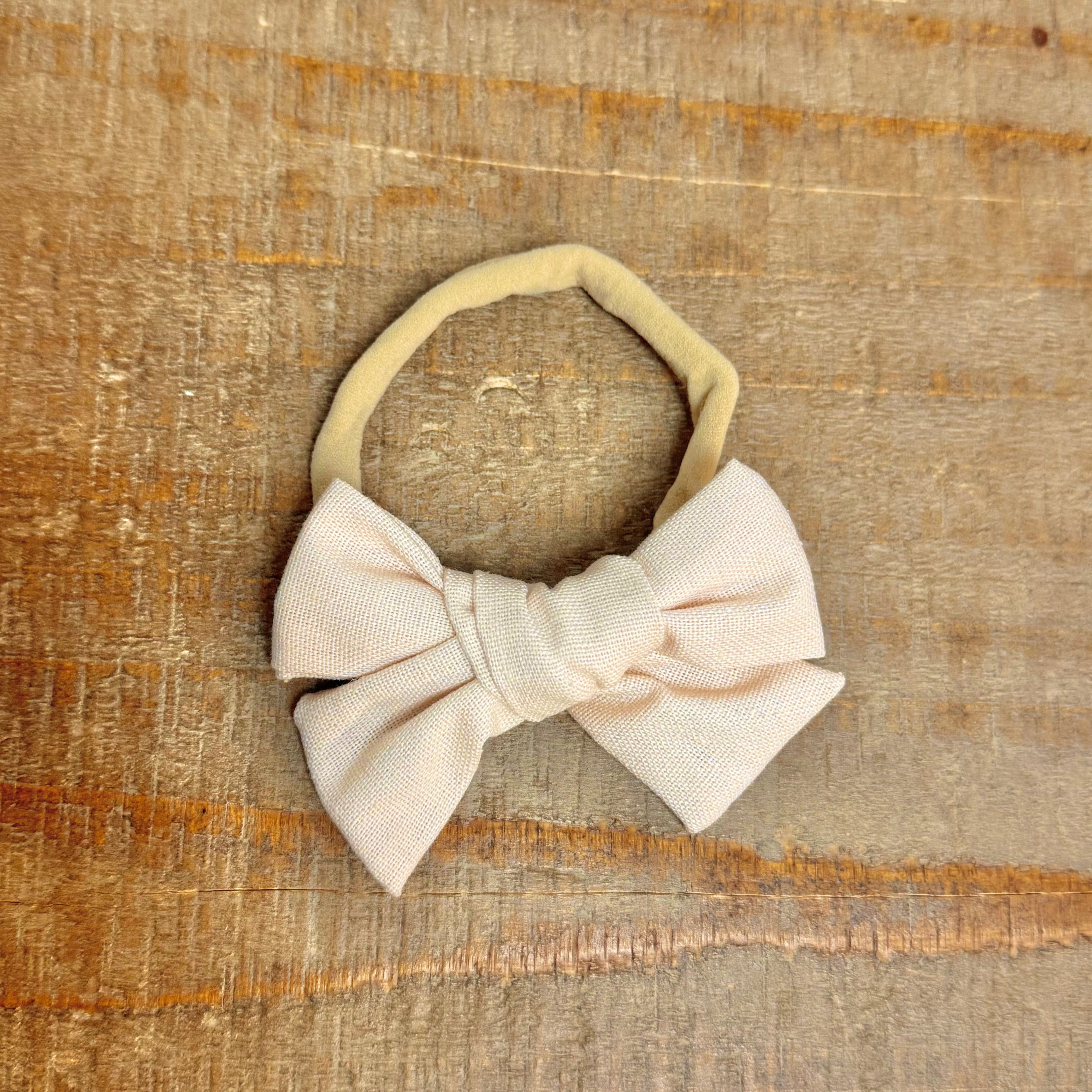 Large Poppy Bow Headband