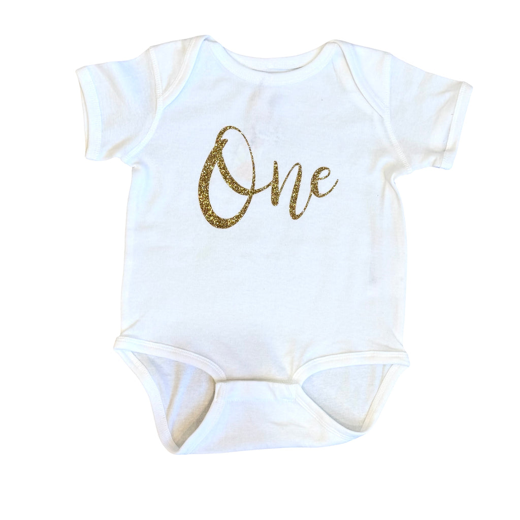 ONE Birthday Bodysuit