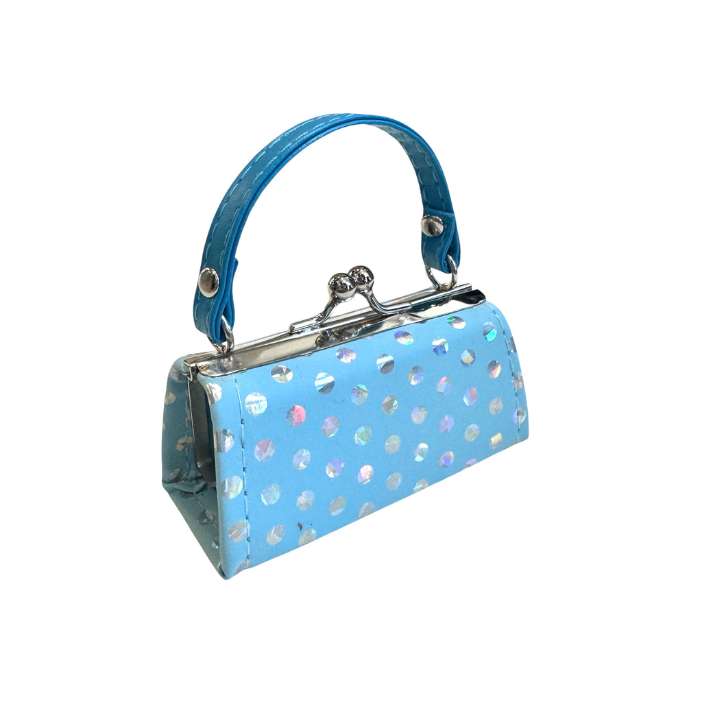 Shimmery Polka Dot Mini Purse