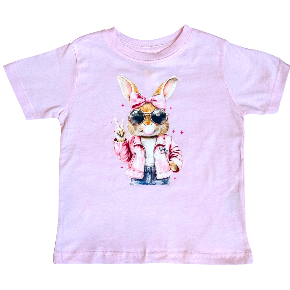 Cool Bubblegum Bunny Tee