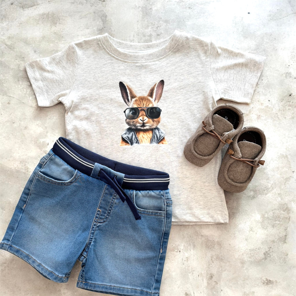 Denim Bunny Tee
