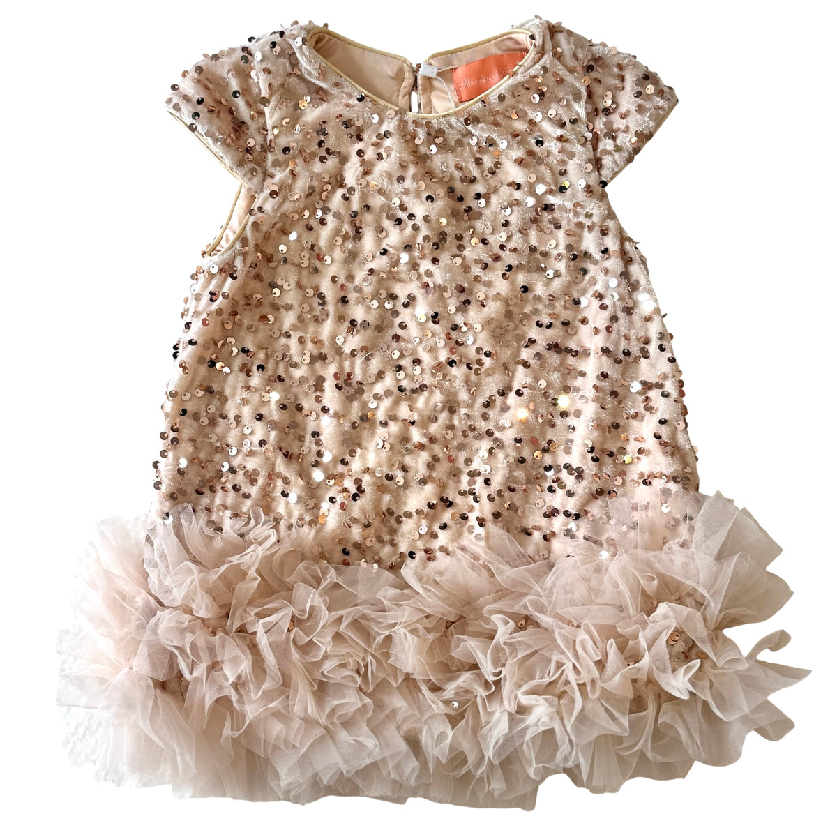 Champagne Sequin Dress
