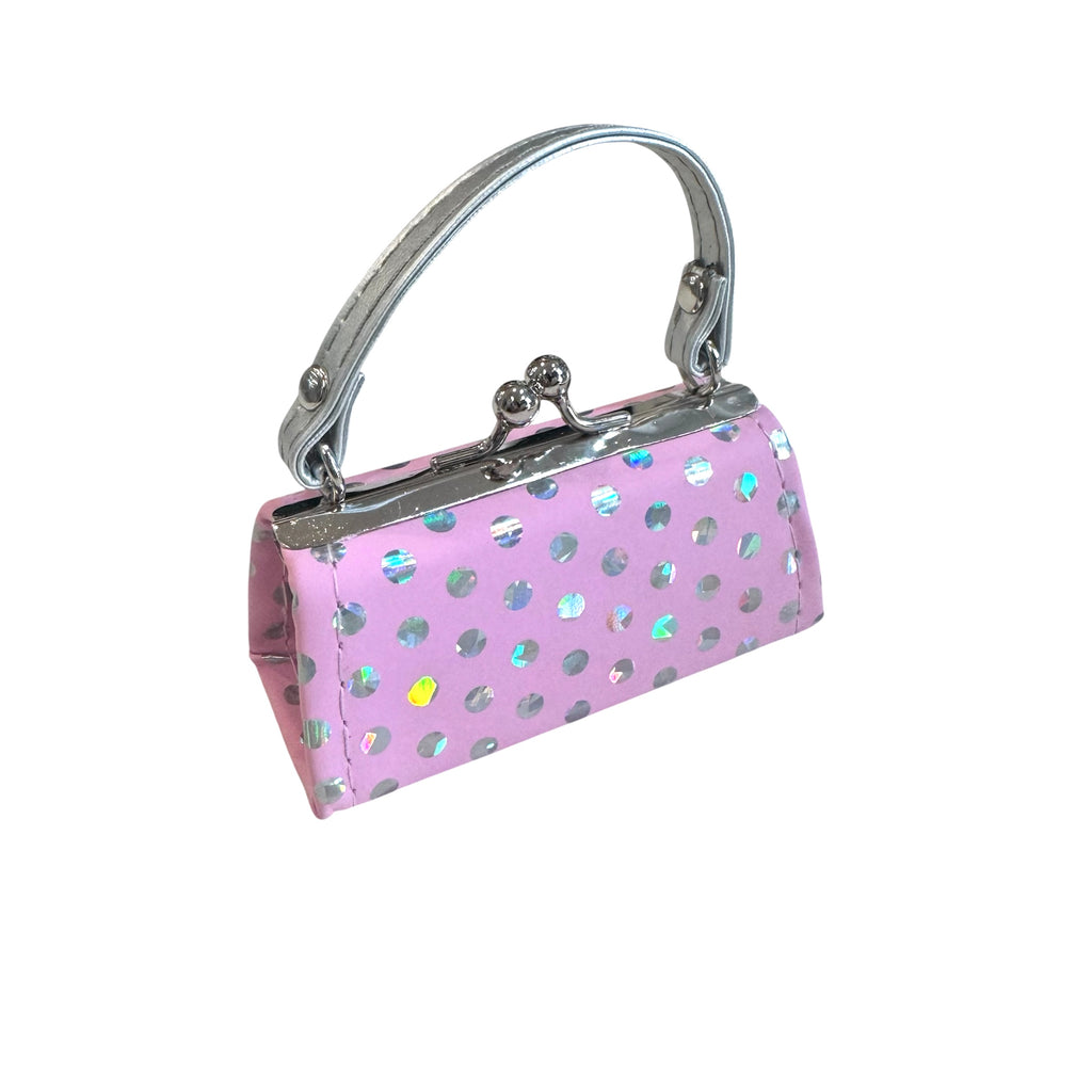 Shimmery Polka Dot Mini Purse