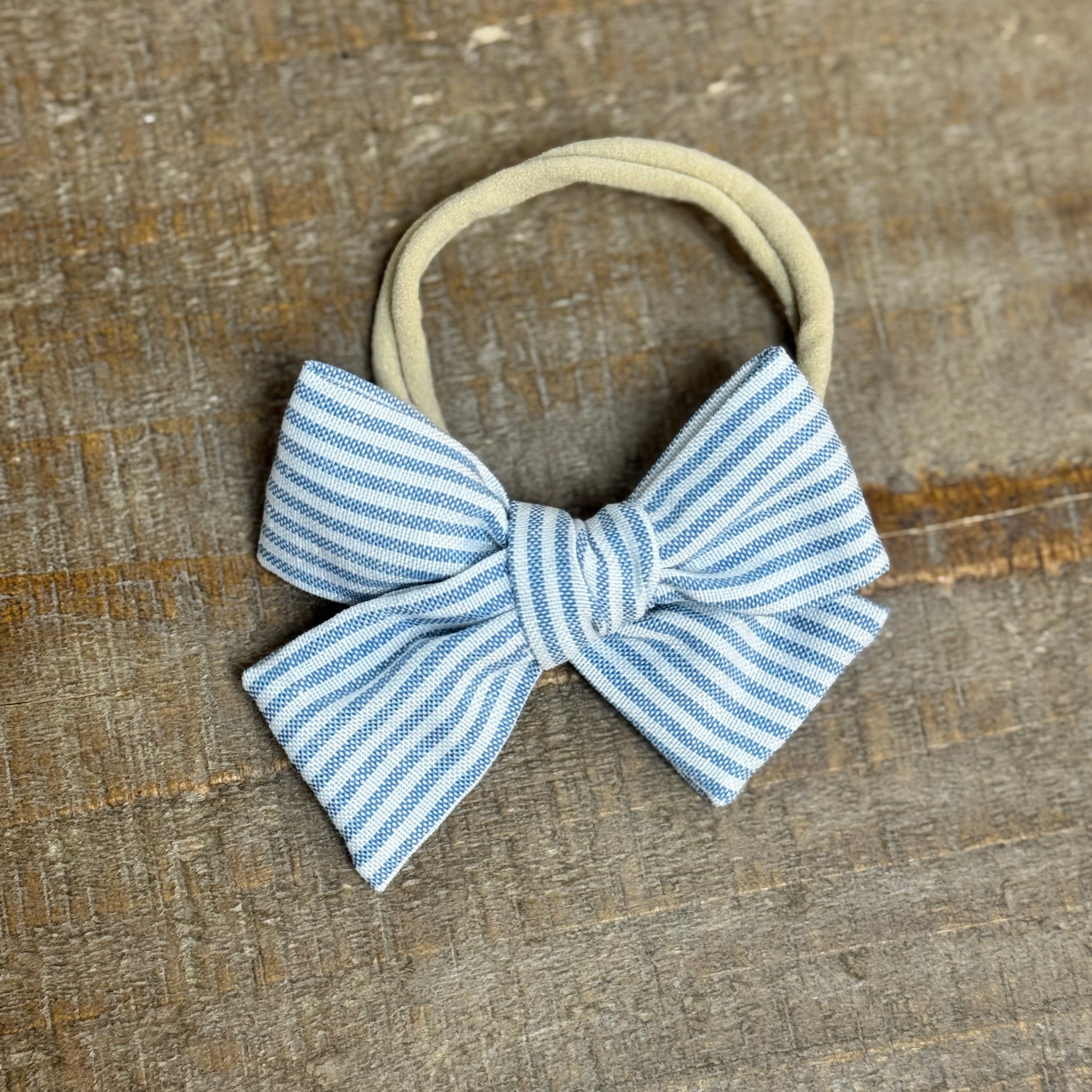Large Poppy Bow Headband