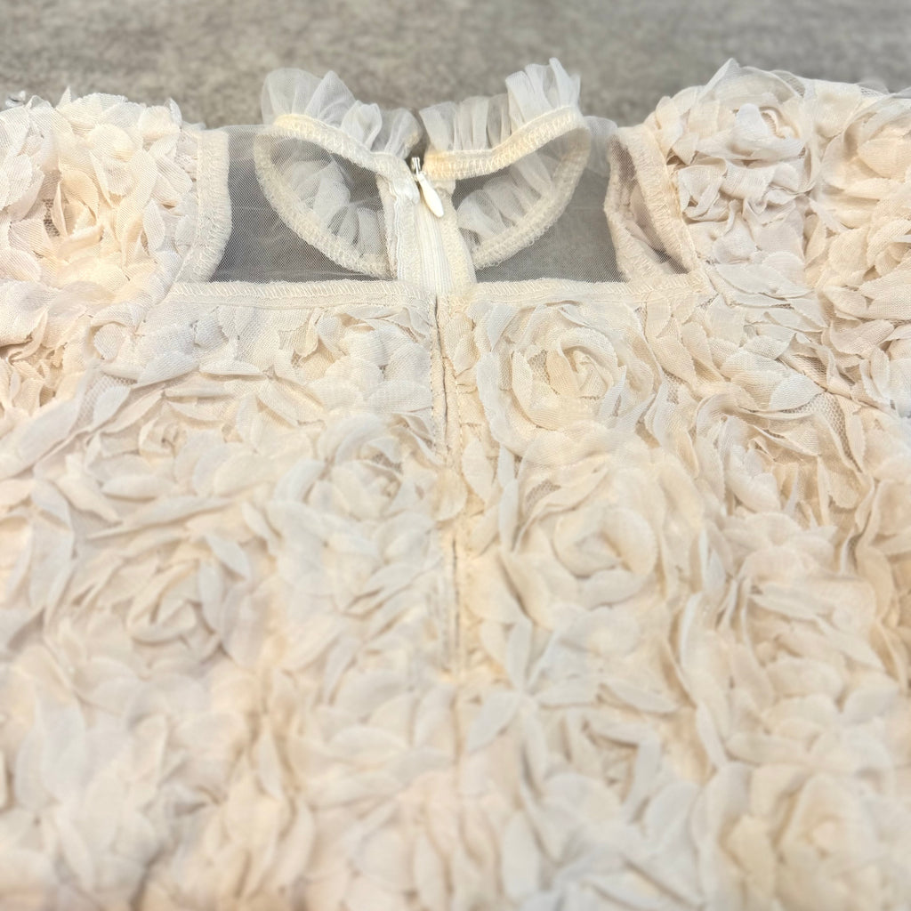 Dainty Rose Petal Romper