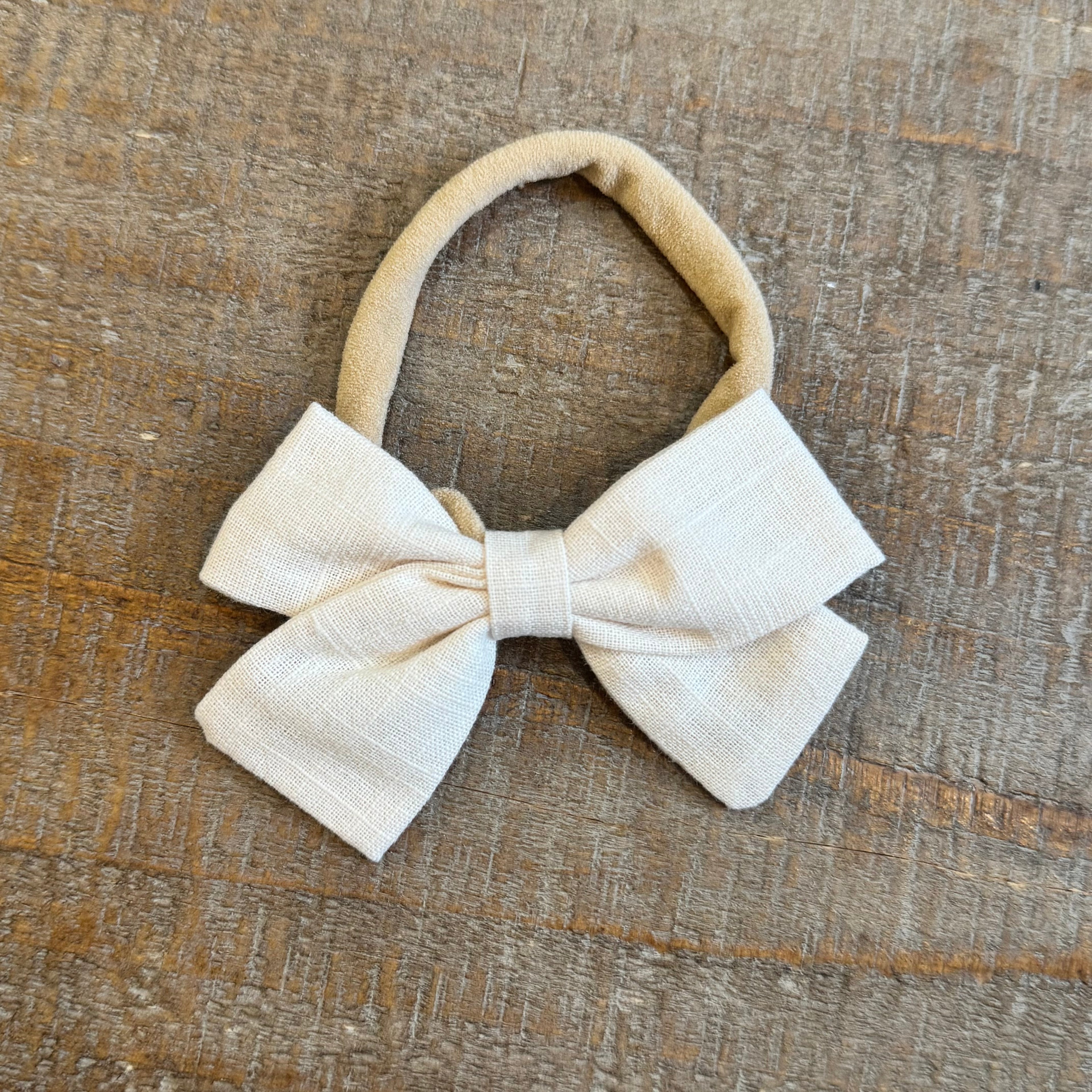 Large Poppy Bow Headband
