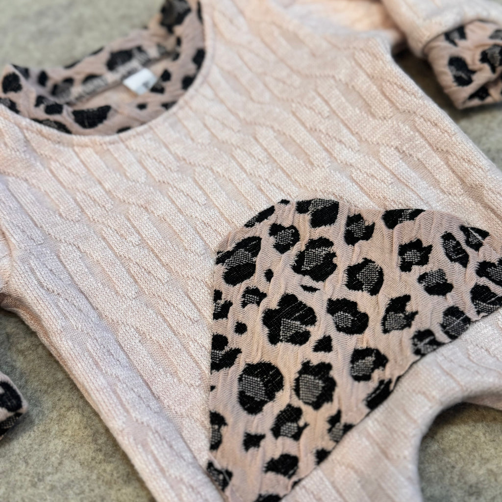 Lexie Leopard Romper