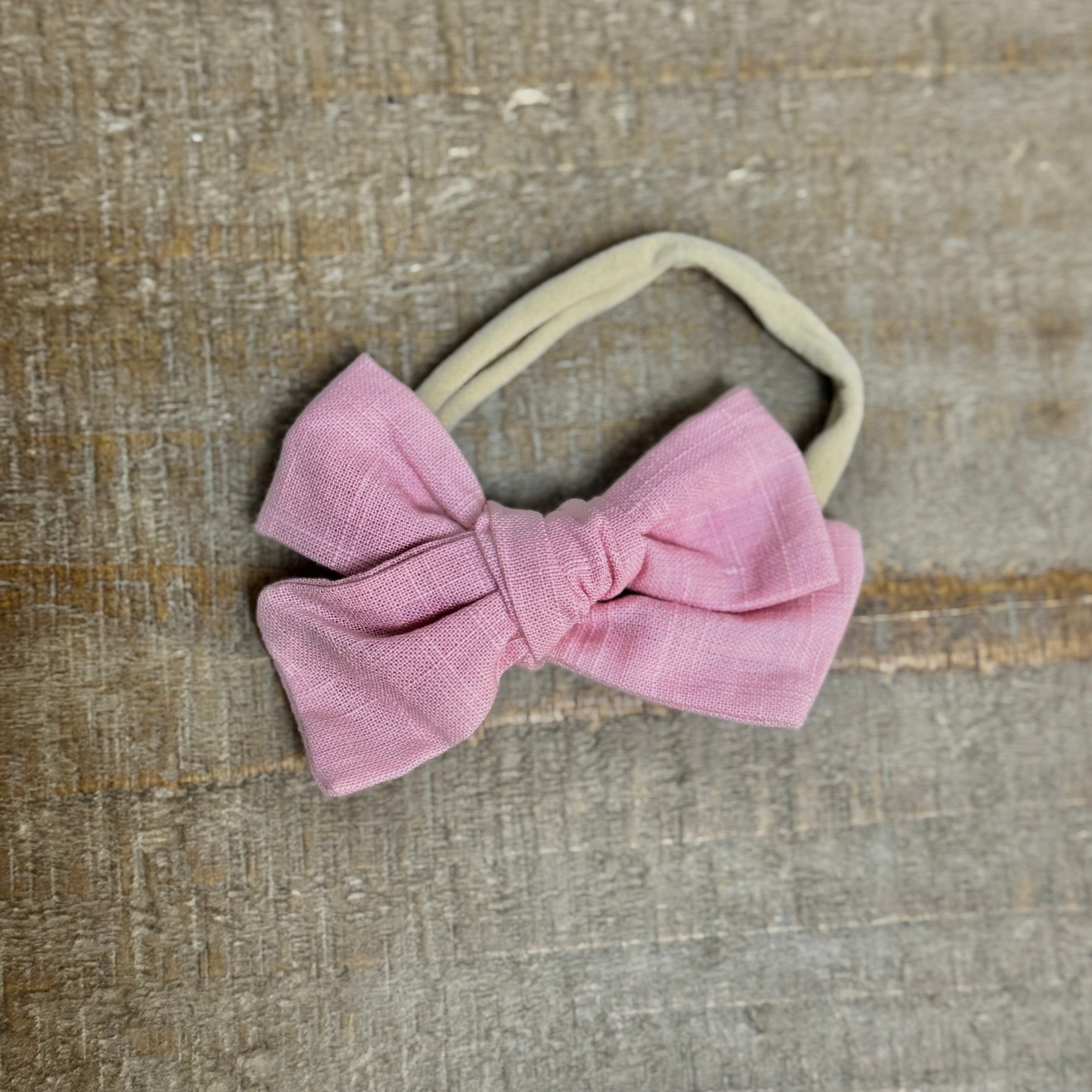 Large Poppy Bow Headband