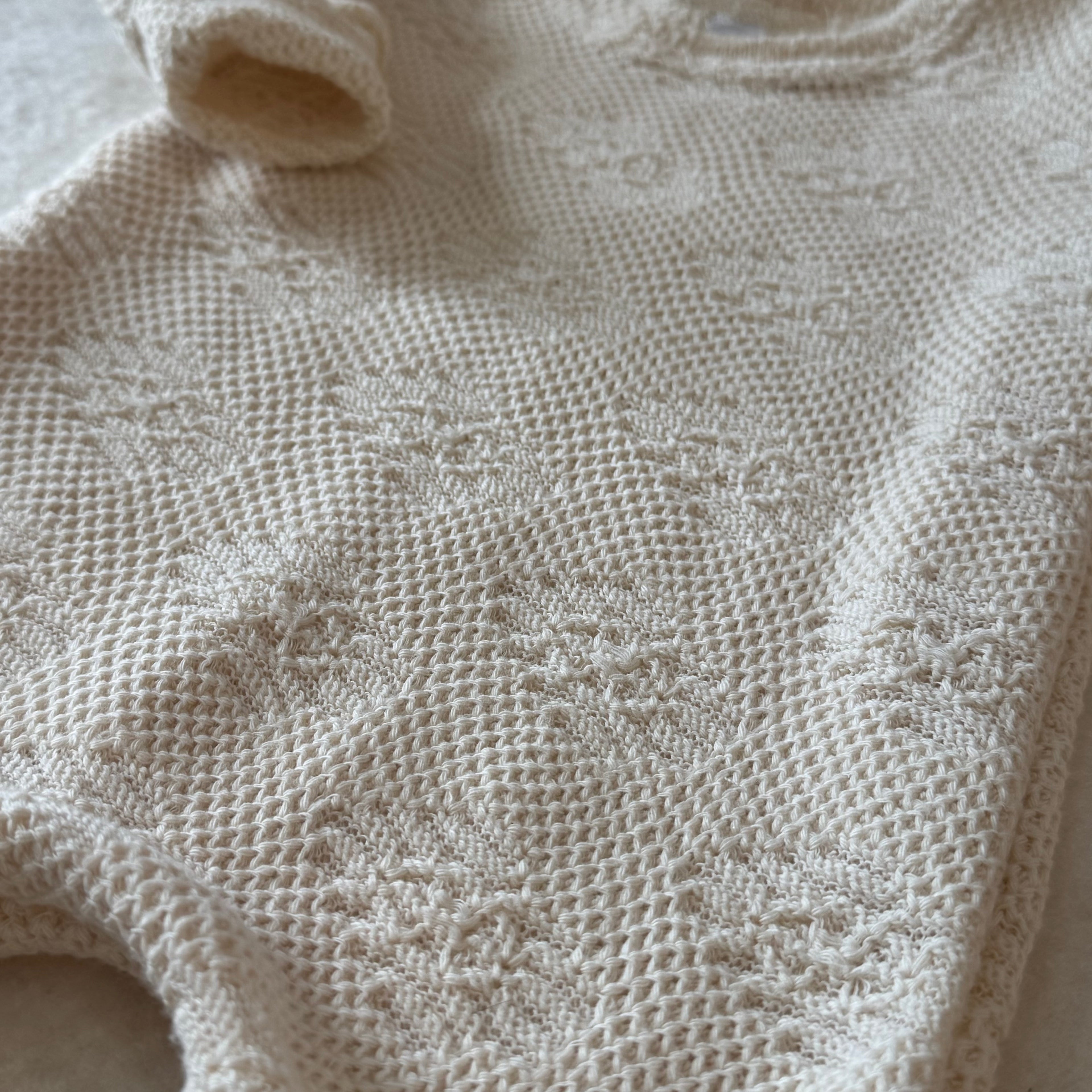 Lace Knit Romper