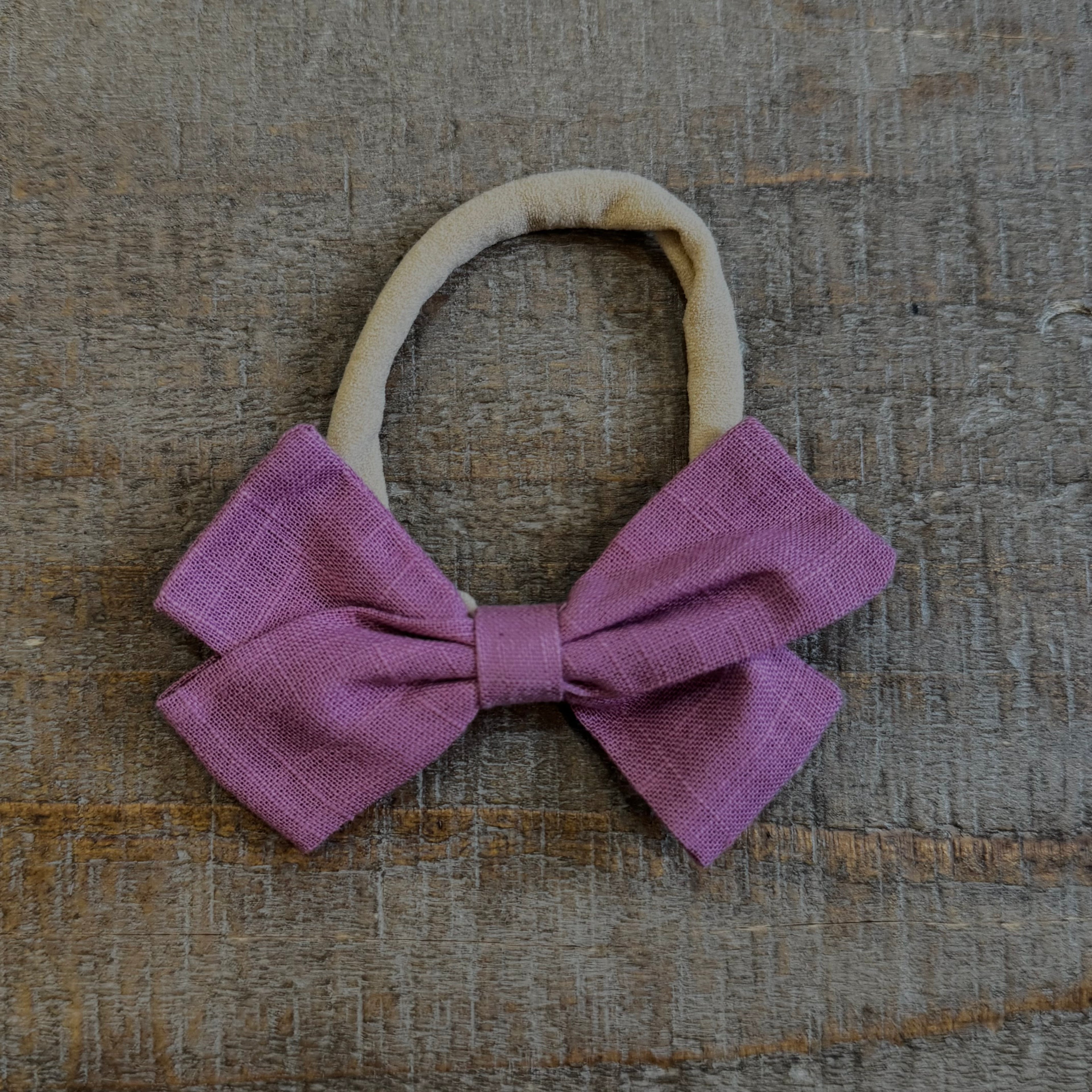 Large Poppy Bow Headband