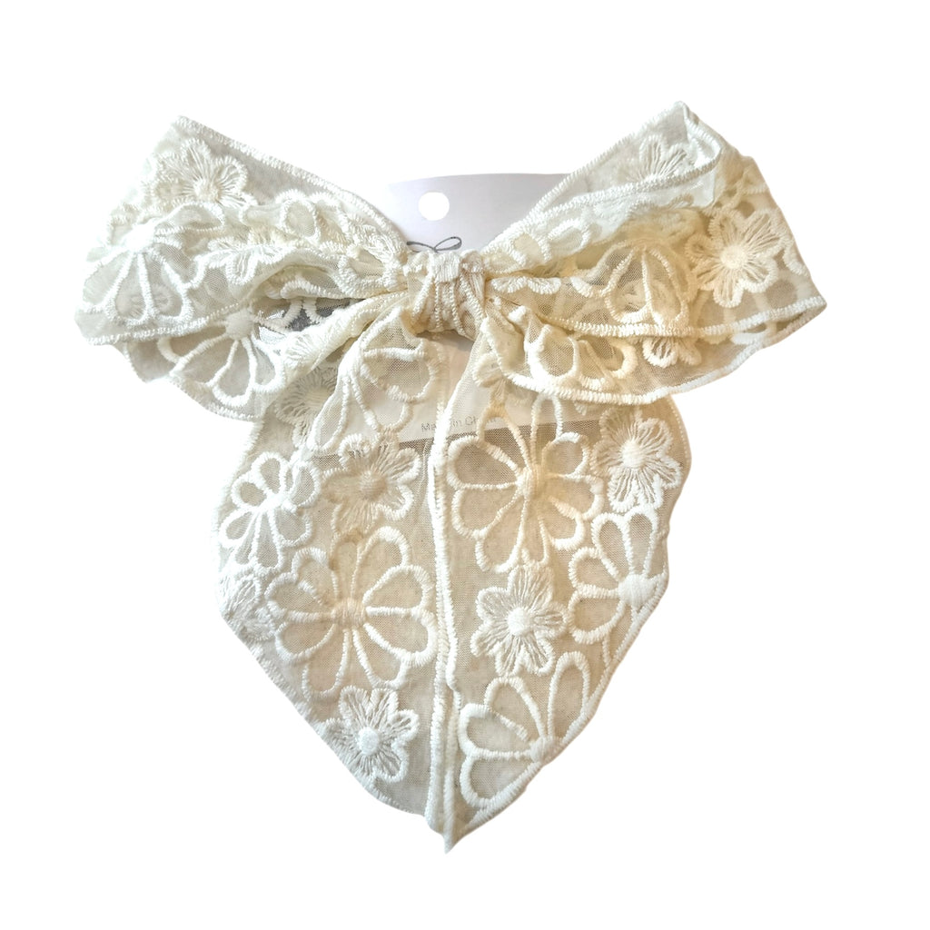 Large Lace Bow