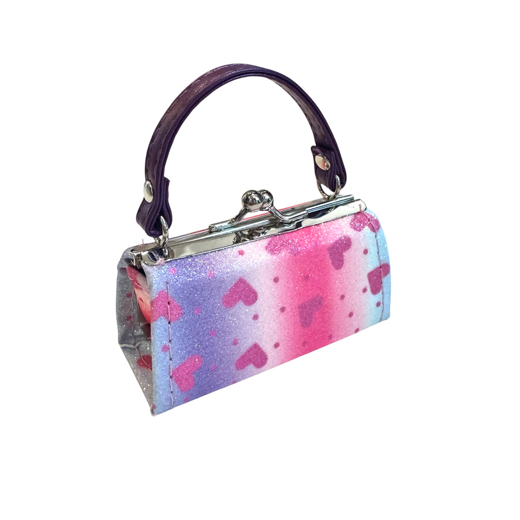 Sparkly Heart Mini Purse