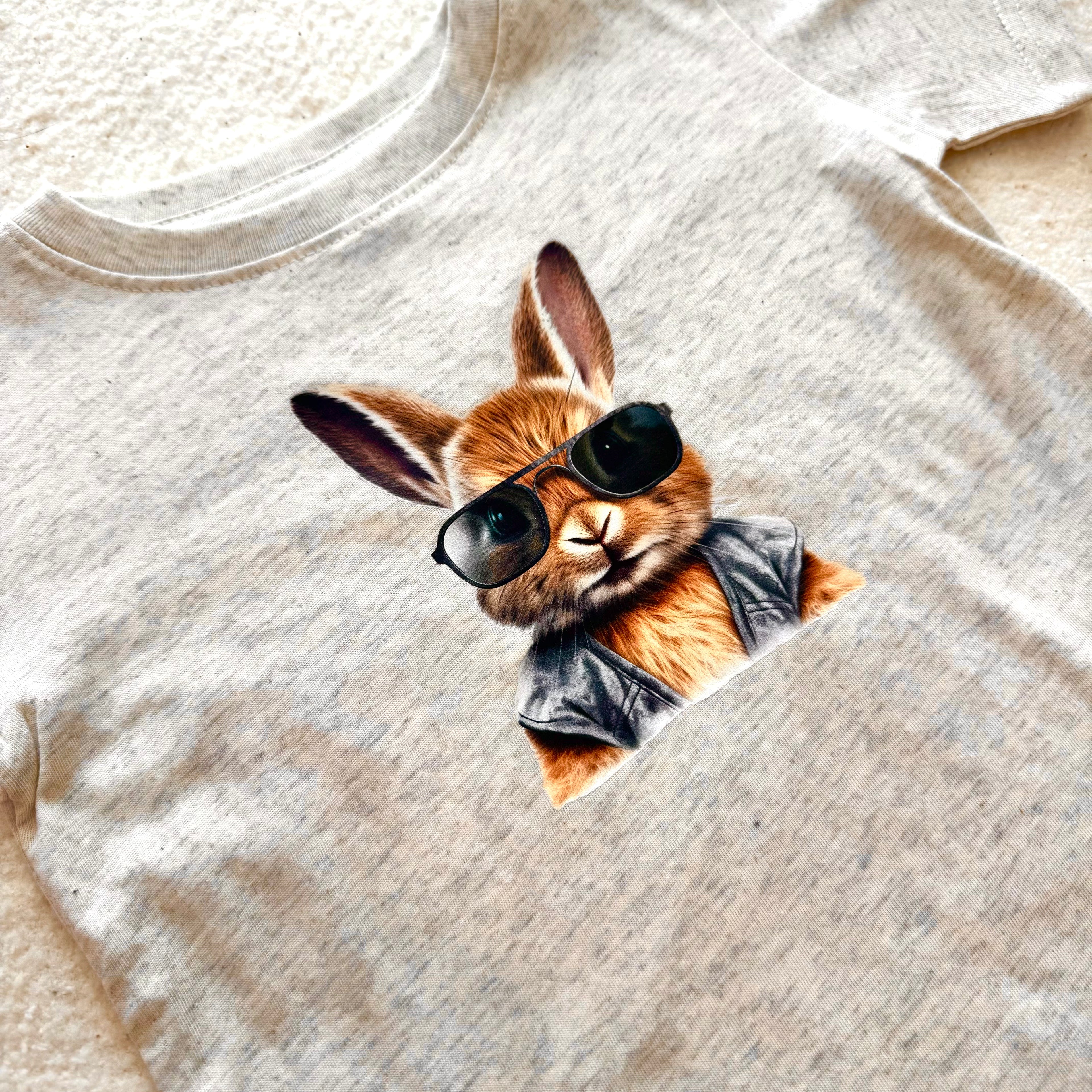 Denim Bunny Tee
