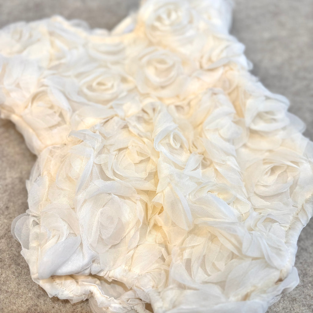 Rose Petal Bubble Romper