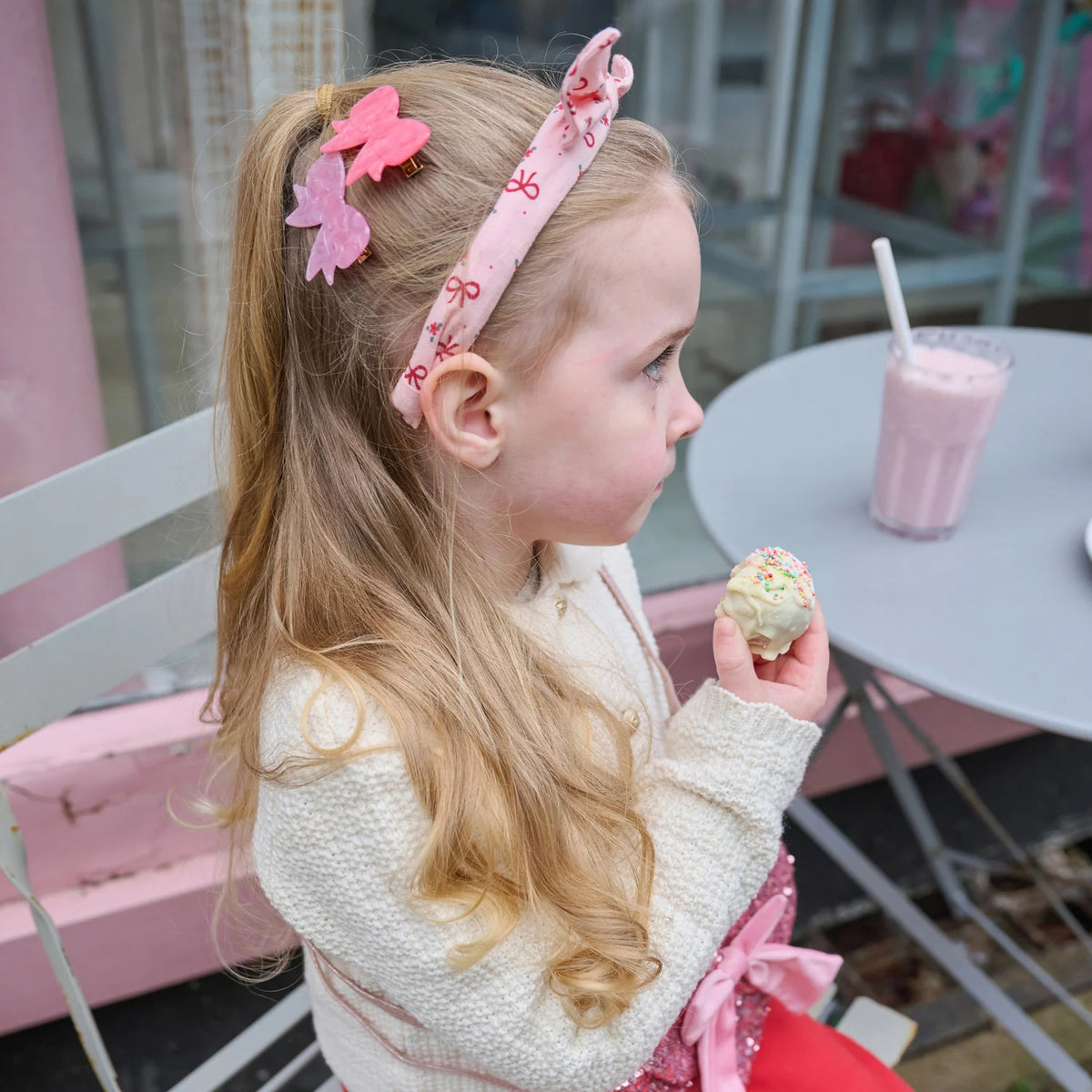 Pretty in Pink Acetate Clips