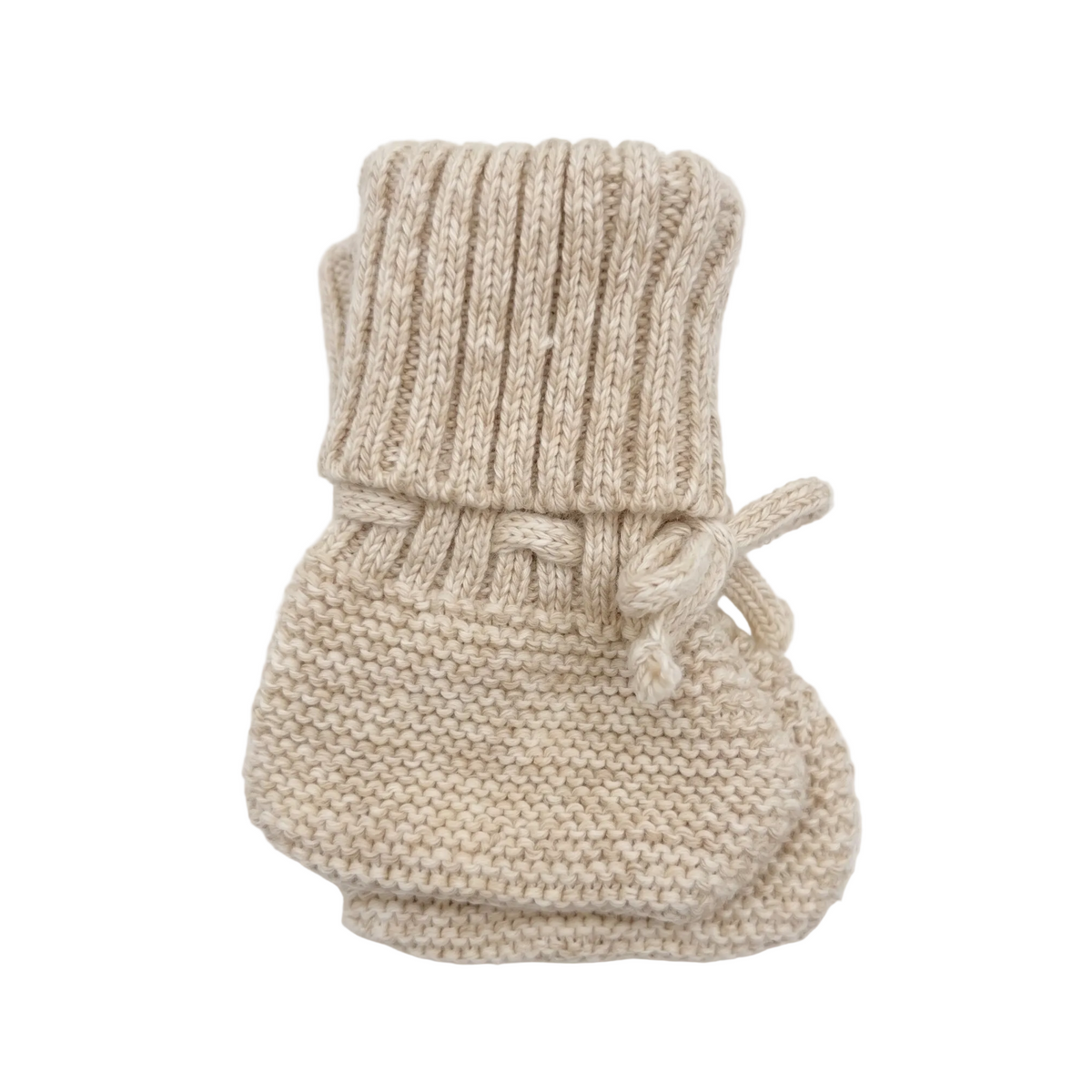 Garter Knitted Booties