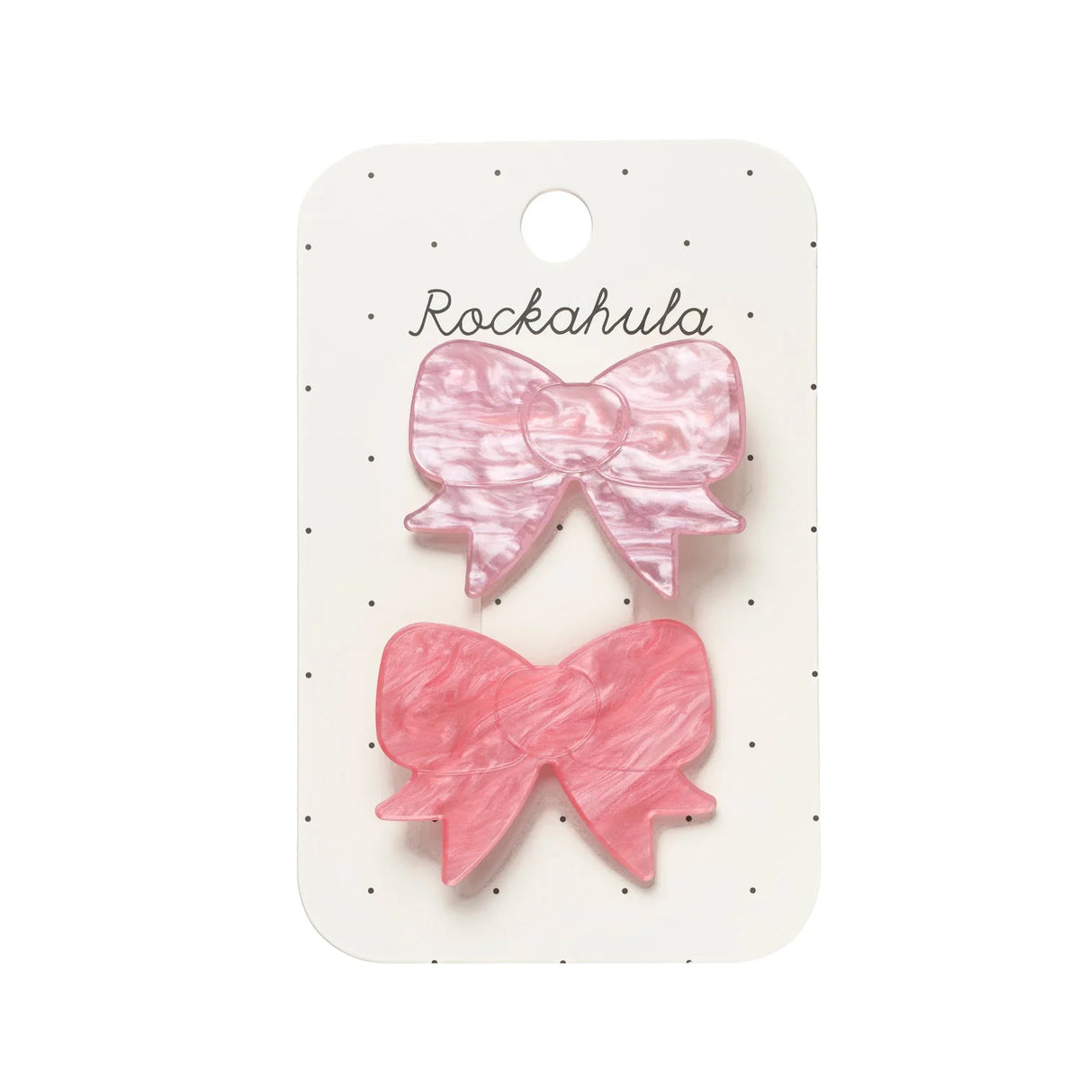 Pretty in Pink Acetate Clips