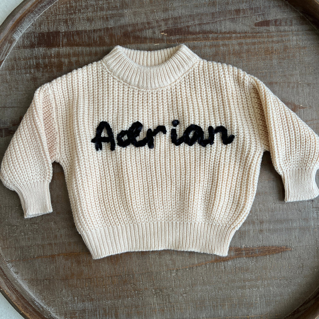 Custom Name Sweater