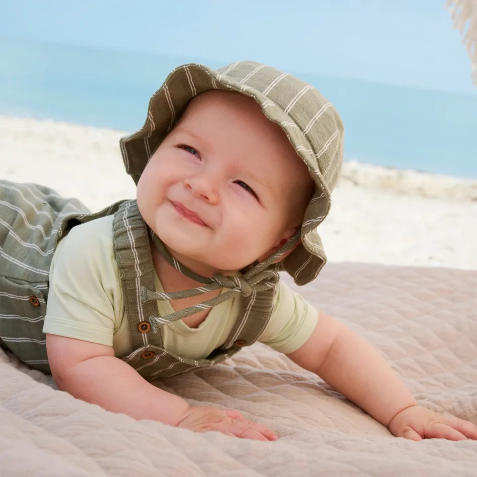 Sea Spray Stripe Overalls