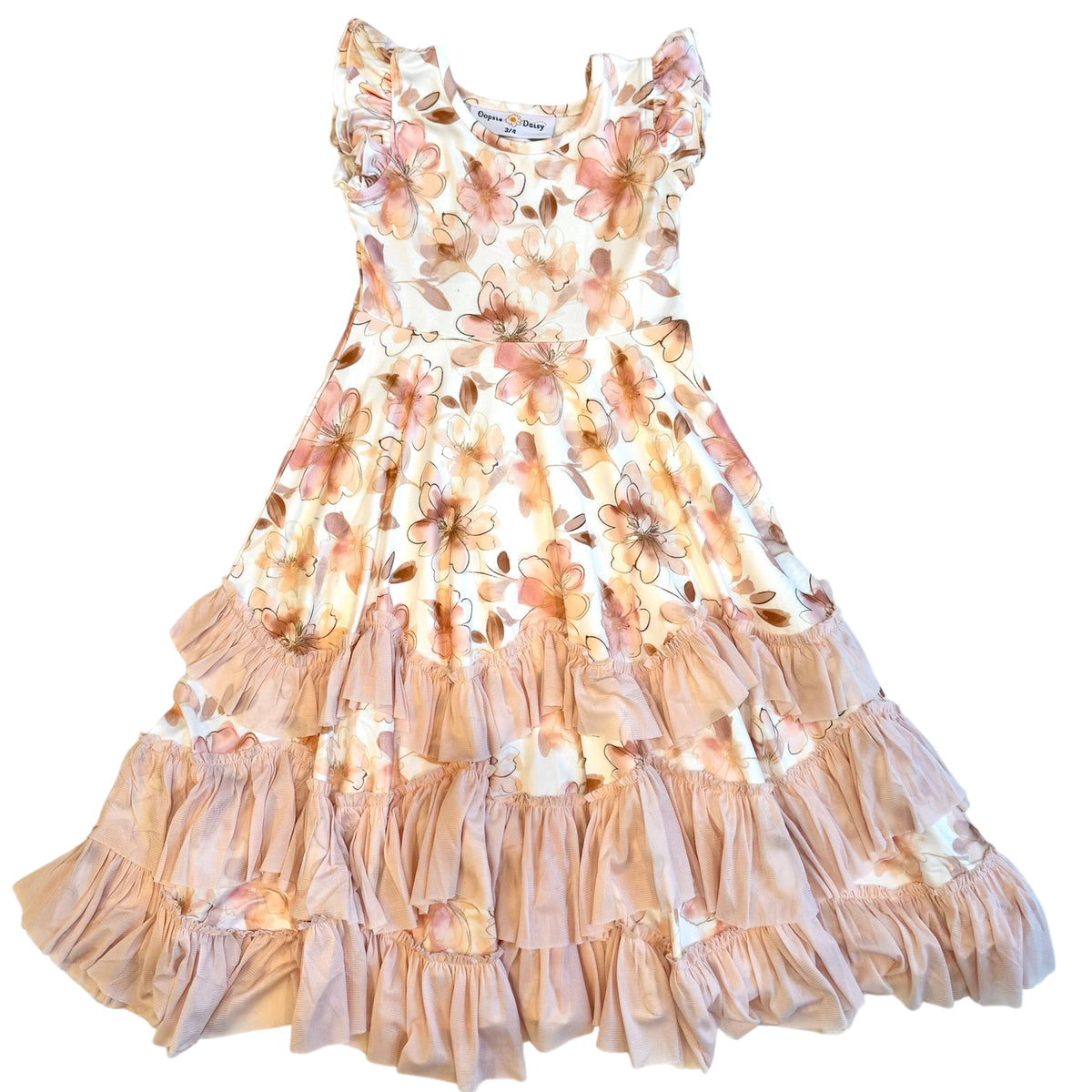 Ruffle Twirl Spring Dress