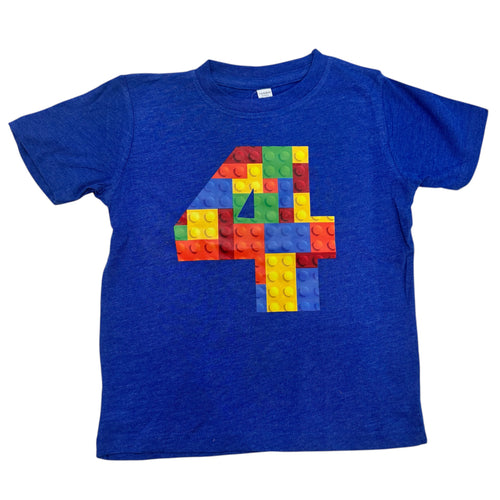 4th Lego Birthday Shirt