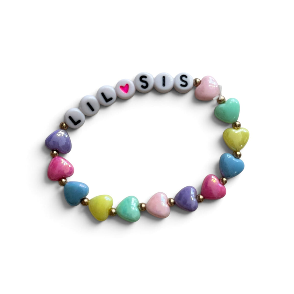 Hearts Big/Lil Sis Bracelet
