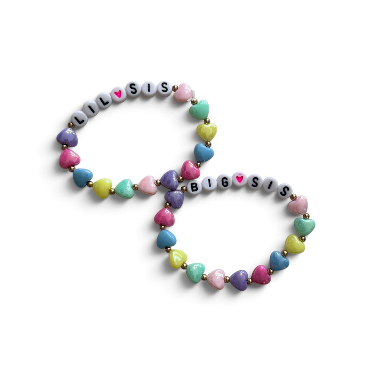 Hearts Big/Lil Sis Bracelet