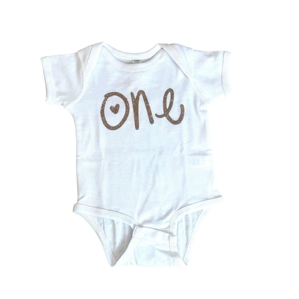 ONE Birthday Bodysuit