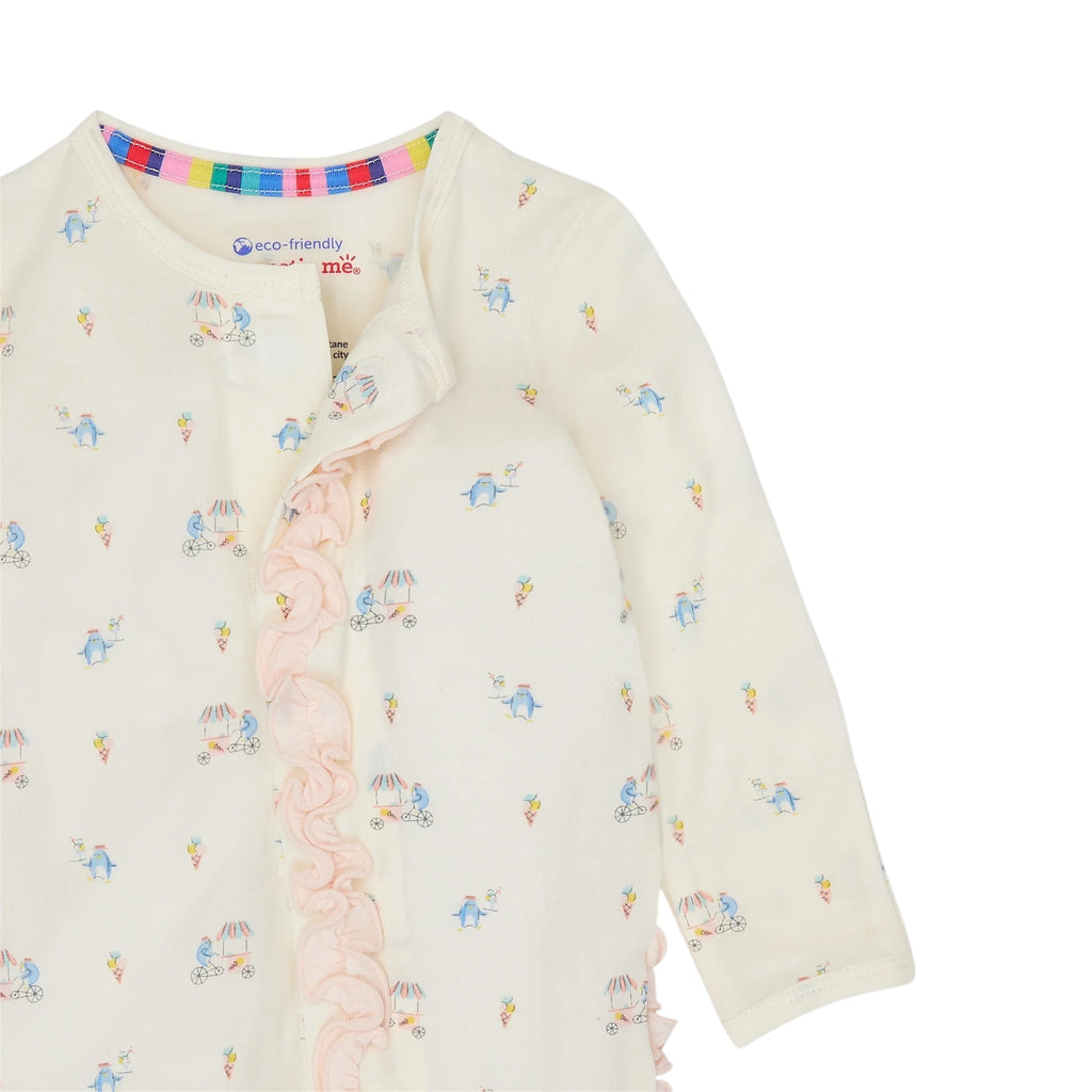 Penguin Pints Ruffle Footie