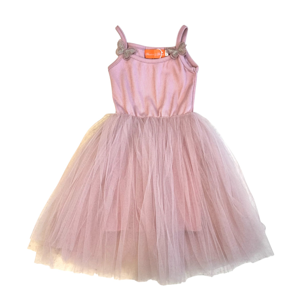 Rose Butterfly Tutu Dress