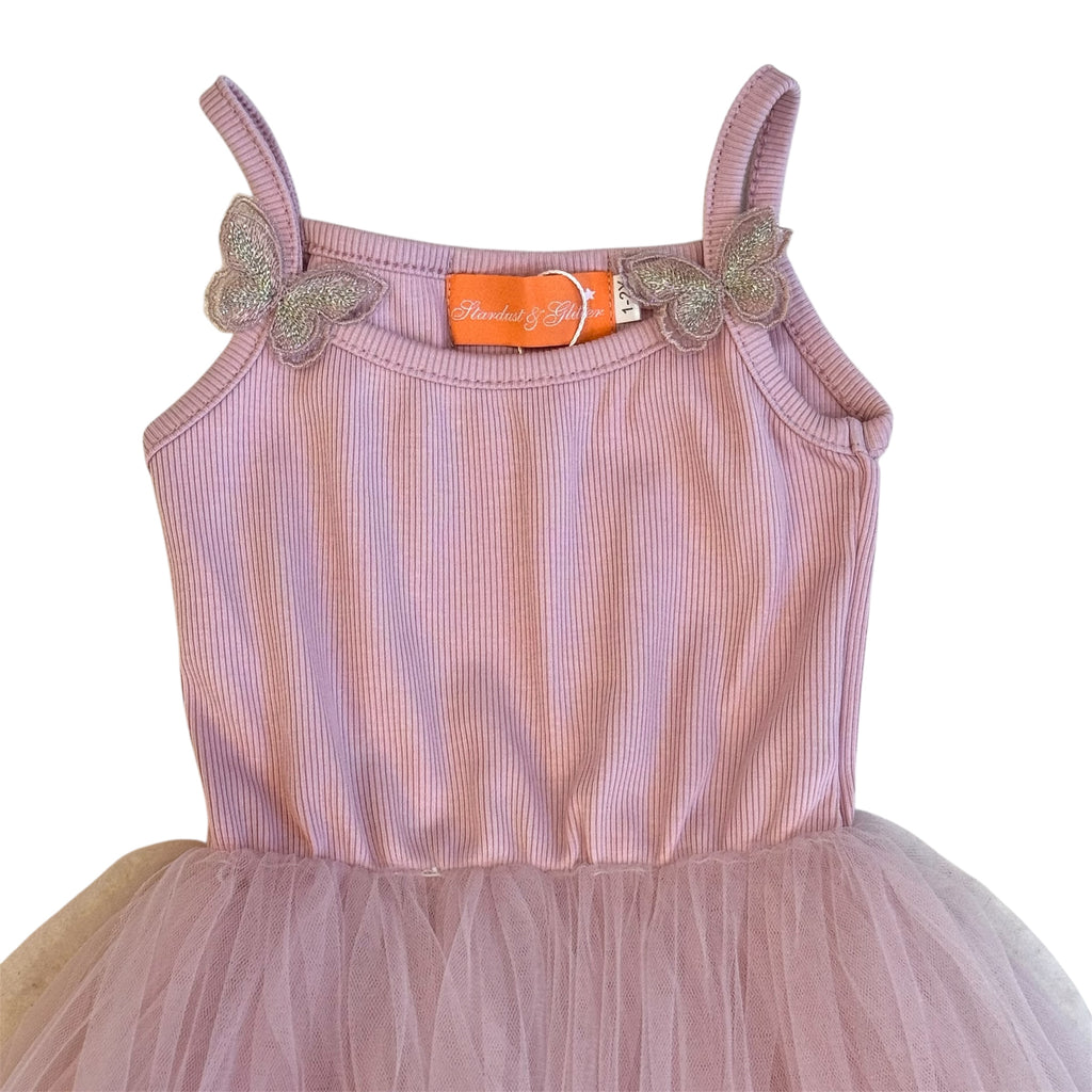 Rose Butterfly Tutu Dress