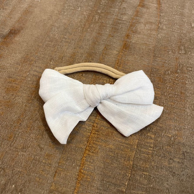 Large Poppy Bow Headband