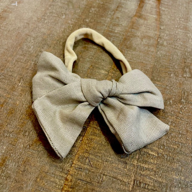 Large Poppy Bow Headband