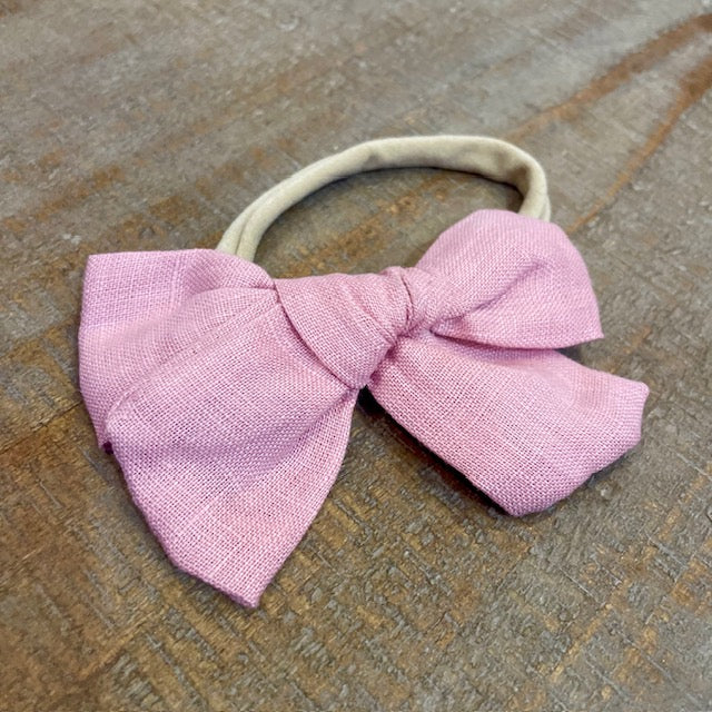 Large Poppy Bow Headband