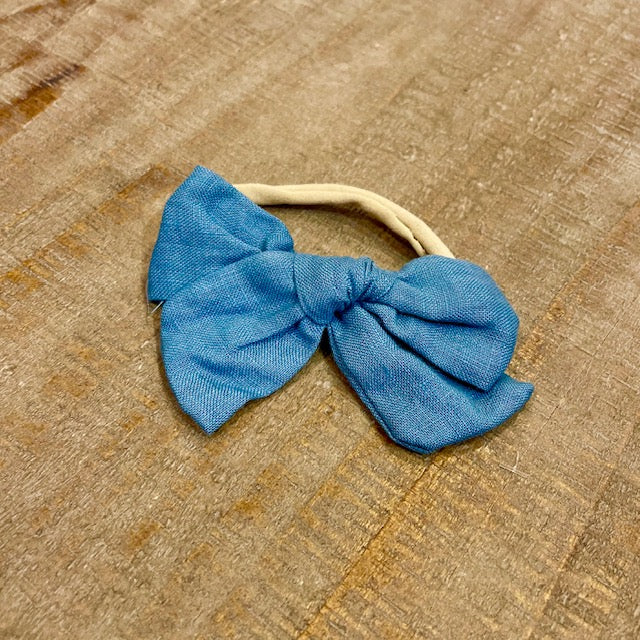 Large Poppy Bow Headband