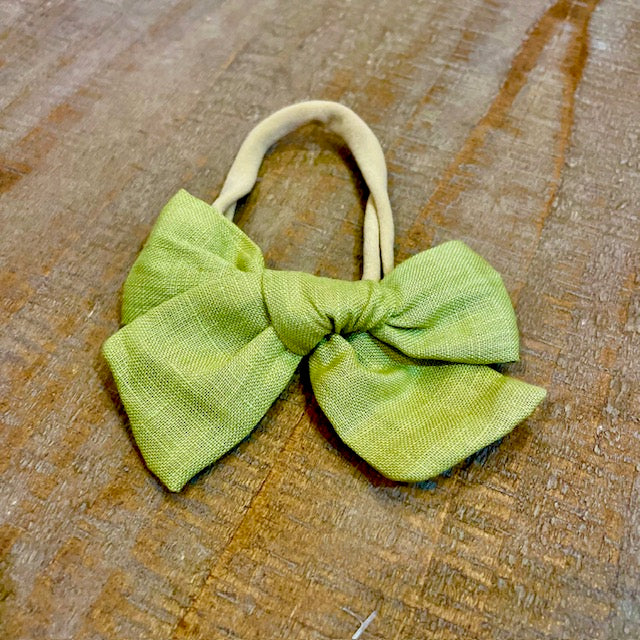 Large Poppy Bow Headband