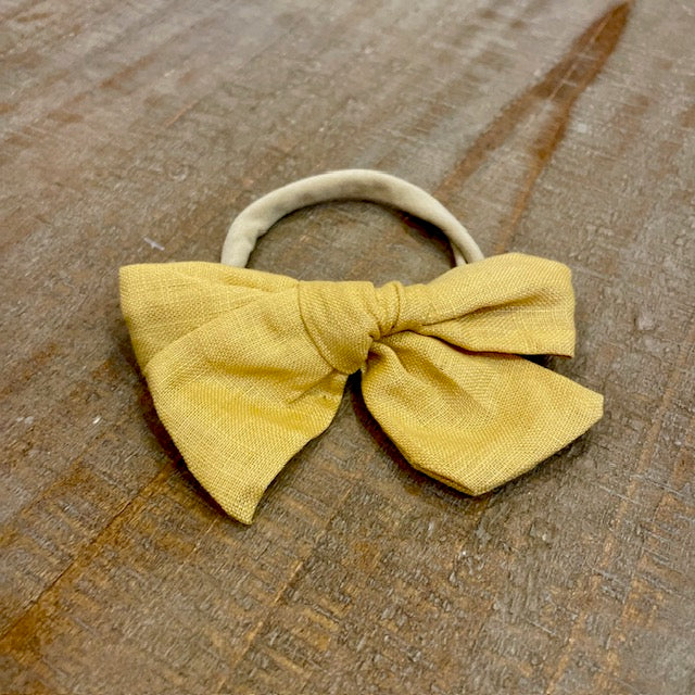 Large Poppy Bow Headband