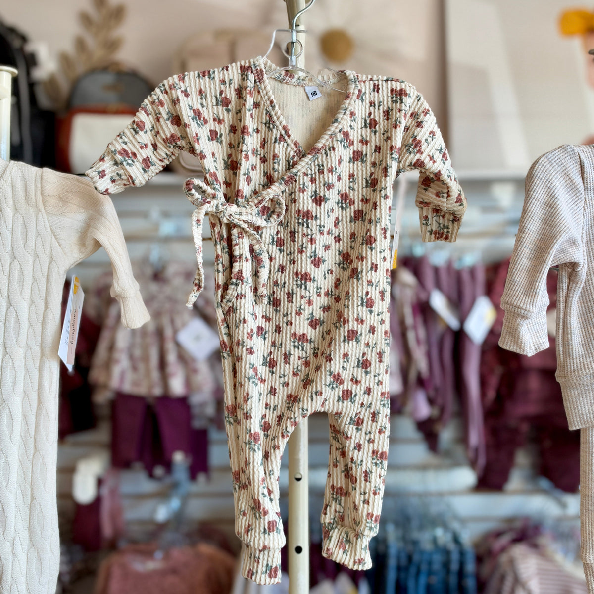 Rose Kimono Romper
